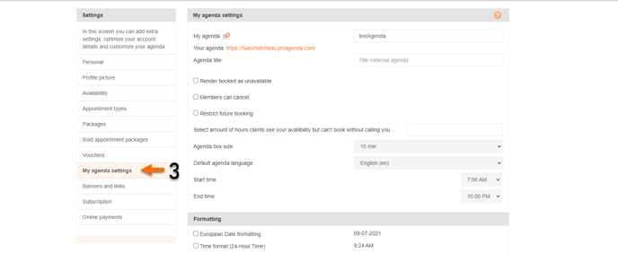 FAQ Changing pasword 1