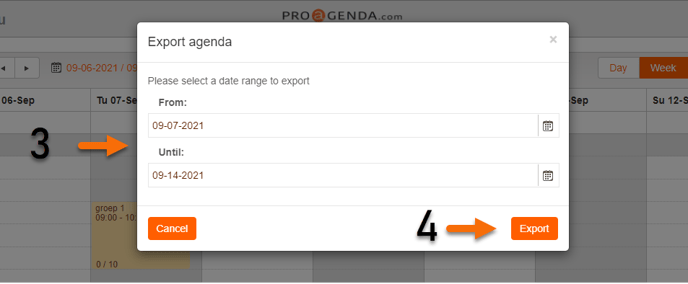 FAQ Exporting agenda 3