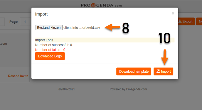 FAQ Import clients 4