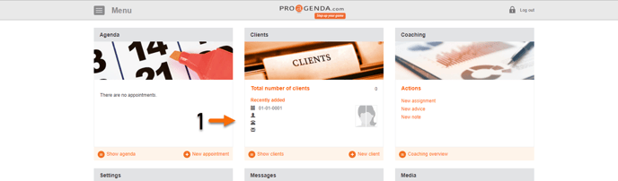 FAQ Inviting client