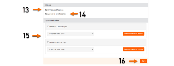 FAQ My agenda settings 4