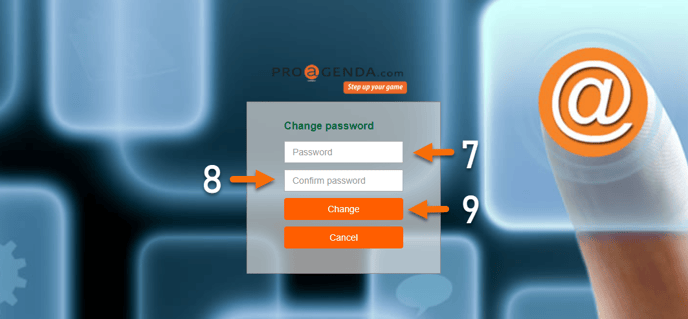 FAQ Password forgotten 3