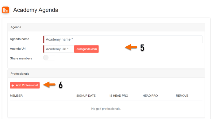 FAQ academy agenda toevoegen 3