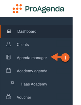 FAQ exporting agenda