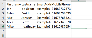 FAQ import clients 3-1