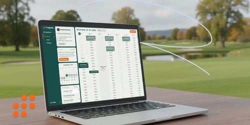 Golf lesson booking platform
