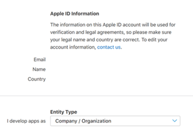 apple id info