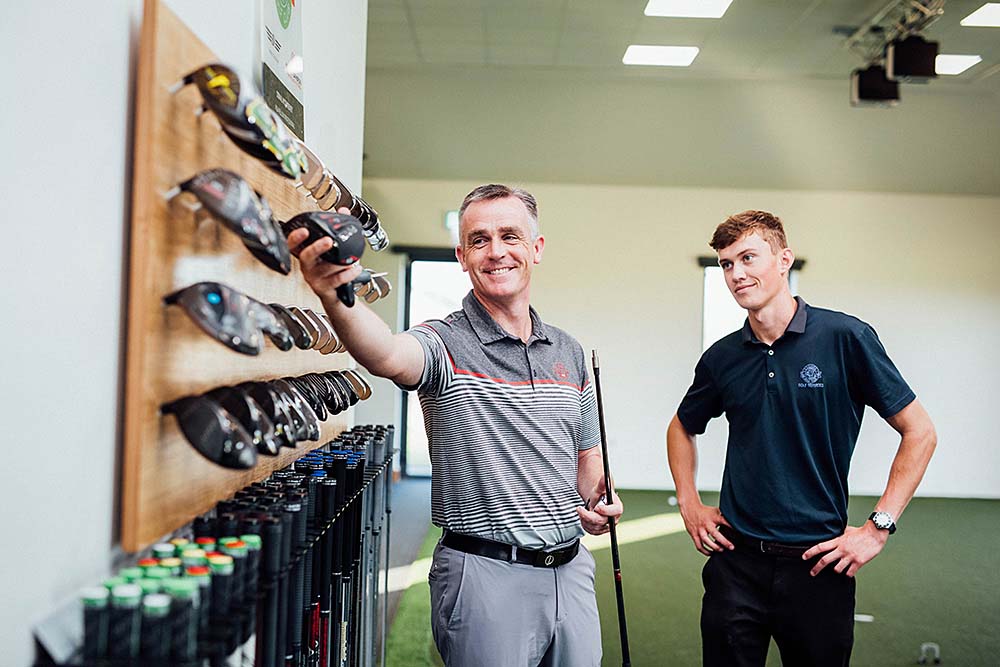 ProAgenda user Donal McSweeney at the LaHinch pro shop