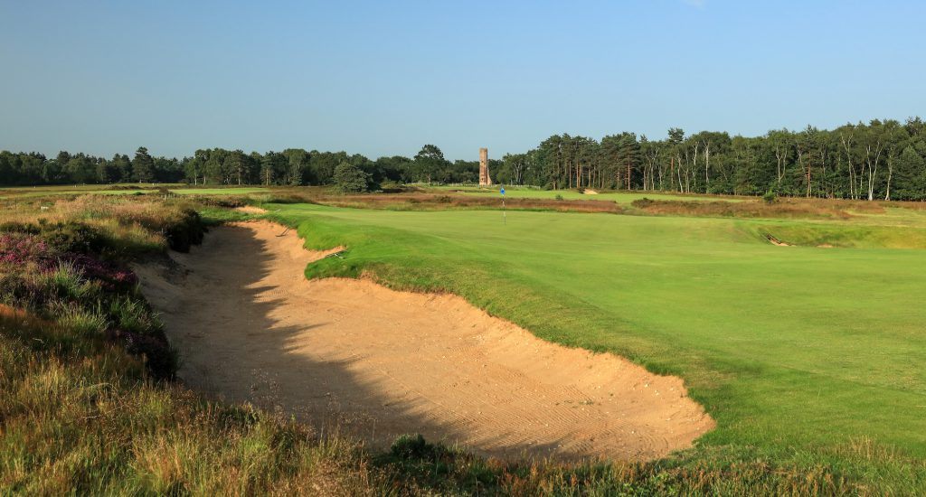 Golf course at Woodhall Spa Golf Club